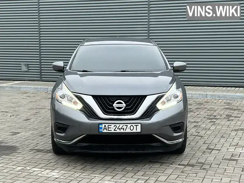 Внедорожник / Кроссовер Nissan Murano 2017 3.5 л. Вариатор обл. Днепропетровская, Днепр (Днепропетровск) - Фото 1/21