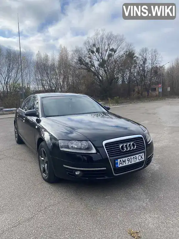 Седан Audi A6 2007 1.97 л. Автомат обл. Житомирська, Житомир - Фото 1/15