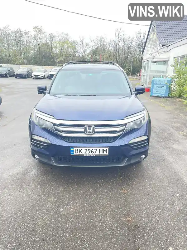 Позашляховик / Кросовер Honda Pilot 2015 3.47 л. Автомат обл. Рівненська, Рівне - Фото 1/8