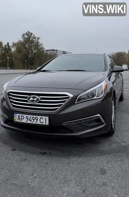 Седан Hyundai Sonata 2015 2.36 л. Автомат обл. Запорожская, Запорожье - Фото 1/17