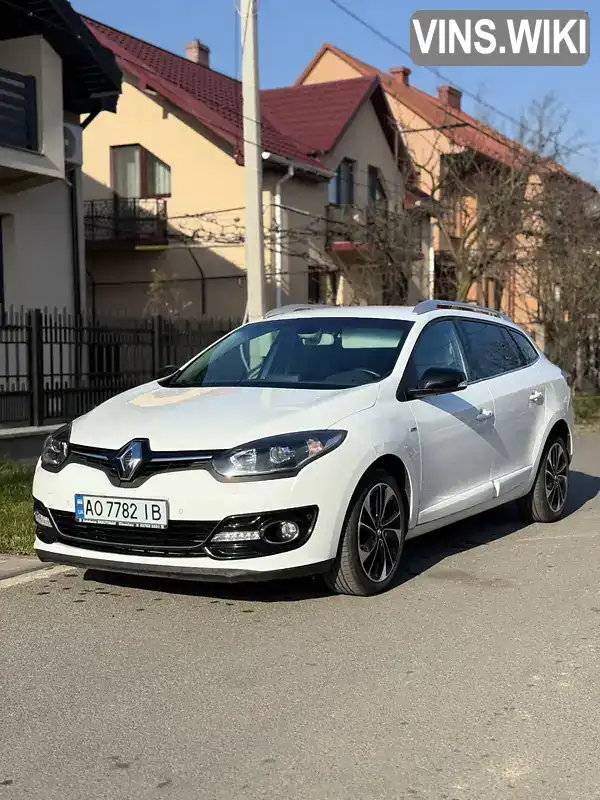 Универсал Renault Megane 2015 1.5 л. Ручная / Механика обл. Закарпатская, Хуст - Фото 1/11