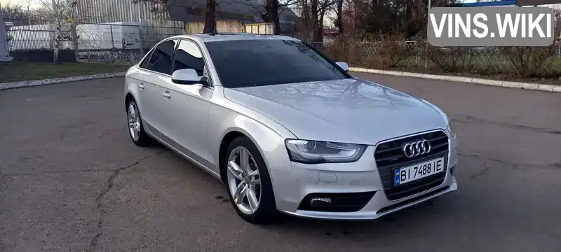 Седан Audi A4 2013 2 л. Автомат обл. Полтавська, Кременчук - Фото 1/21