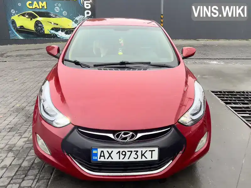 Седан Hyundai Elantra 2013 1.8 л. Автомат обл. Харьковская, location.city.pokotylivka - Фото 1/11