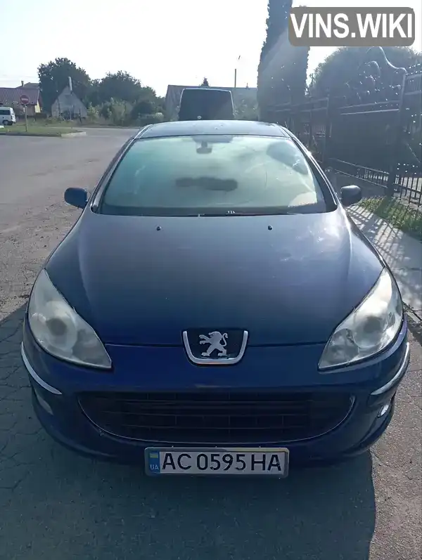 Седан Peugeot 407 2004 1.6 л. обл. Волинська, Маневичі - Фото 1/21