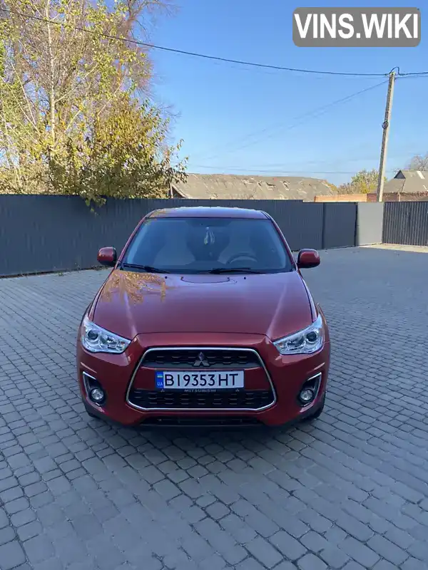 Позашляховик / Кросовер Mitsubishi ASX 2013 2.27 л. Автомат обл. Полтавська, Лубни - Фото 1/21