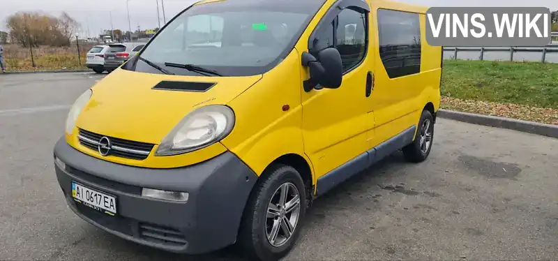 Минивэн Opel Vivaro 2004 1.9 л. Ручная / Механика обл. Киевская, Бровары - Фото 1/19