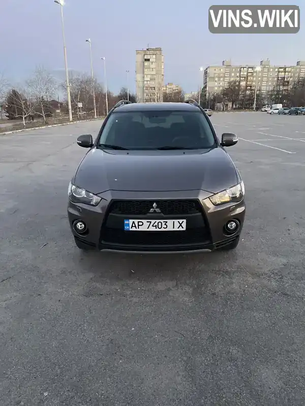 Внедорожник / Кроссовер Mitsubishi Outlander 2012 2.36 л. Ручная / Механика обл. Запорожская, Запорожье - Фото 1/9