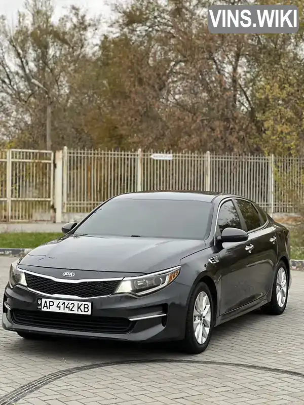 Седан Kia Optima 2016 2.4 л. Автомат обл. Запорожская, Запорожье - Фото 1/17