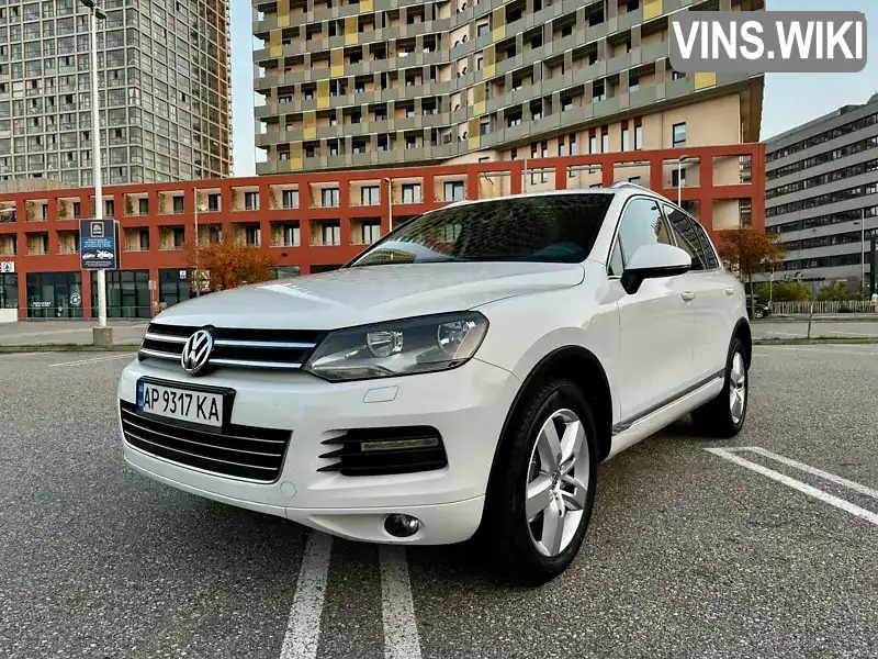 Внедорожник / Кроссовер Volkswagen Touareg 2012 2.97 л. Автомат обл. Запорожская, Запорожье - Фото 1/21