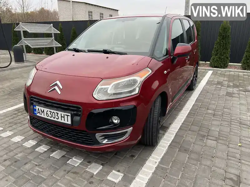 Минивэн Citroen C3 Picasso 2010 1.4 л. Ручная / Механика обл. Житомирская, Звягель - Фото 1/18