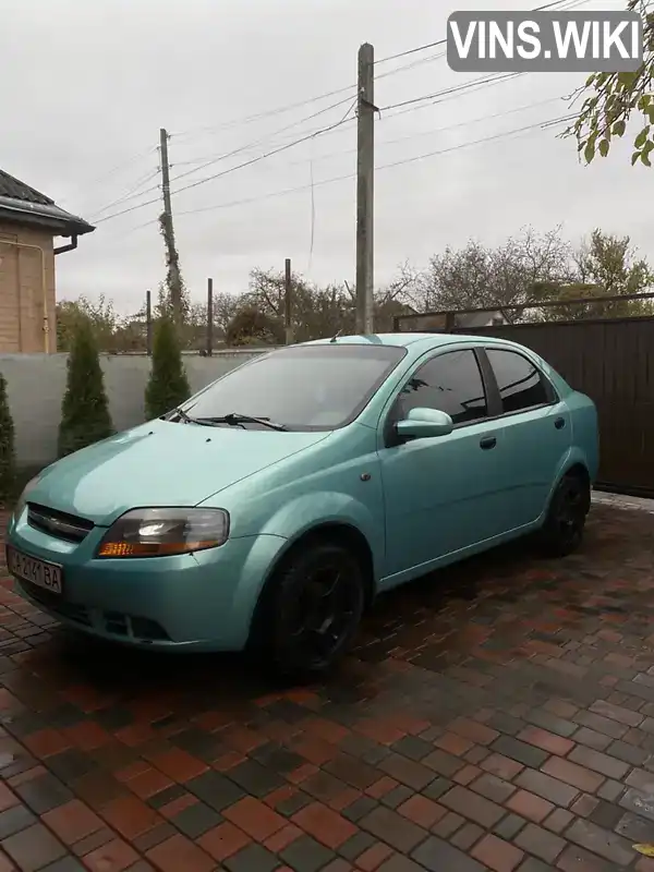 Седан Chevrolet Aveo 2006 1.5 л. Ручна / Механіка обл. Черкаська, Золотоноша - Фото 1/9