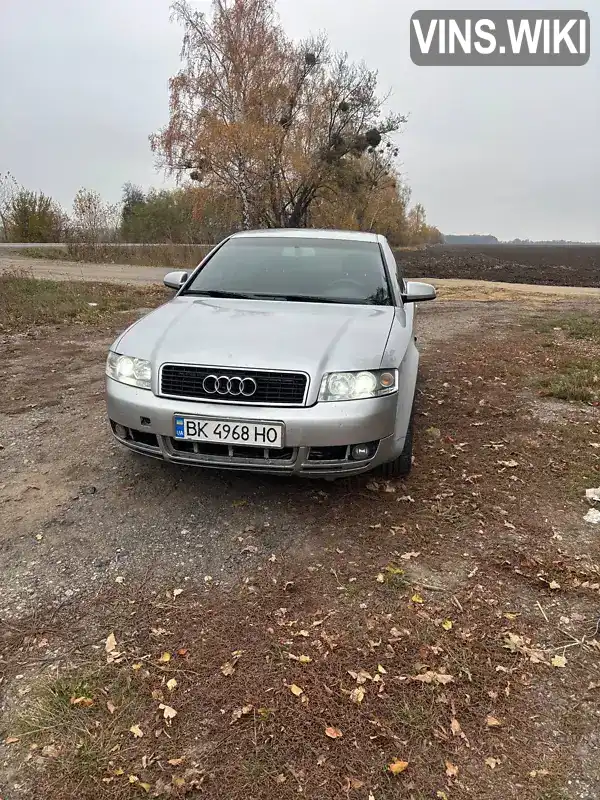 Седан Audi A4 2004 1.9 л. Ручная / Механика обл. Черкасская, Смела - Фото 1/8