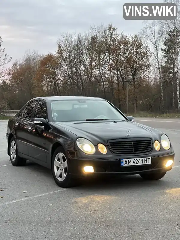 Седан Mercedes-Benz E-Class 2003 2 л. Автомат обл. Житомирская, Житомир - Фото 1/15