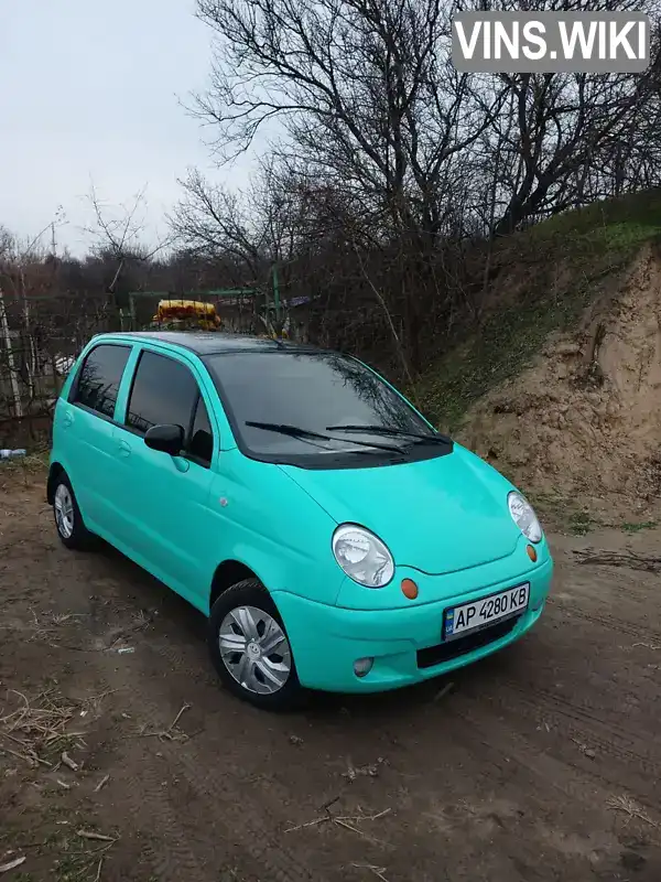 Хэтчбек Daewoo Matiz 2006 0.8 л. Ручная / Механика обл. Запорожская, Запорожье - Фото 1/20