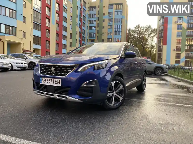 Позашляховик / Кросовер Peugeot 3008 2019 2 л. Автомат обл. Вінницька, Вінниця - Фото 1/10