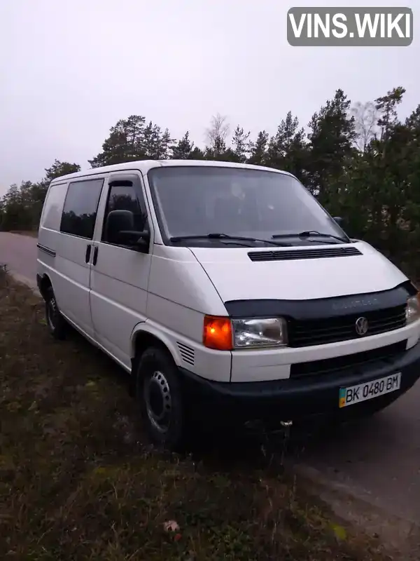 Минивэн Volkswagen Transporter 1999 2.5 л. Ручная / Механика обл. Волынская, Любешов - Фото 1/21