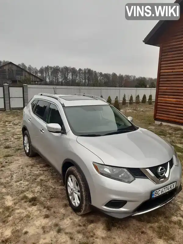 Внедорожник / Кроссовер Nissan Rogue 2014 2.5 л. Вариатор обл. Львовская, Червоноград - Фото 1/21