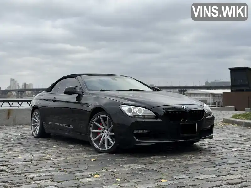 Кабриолет BMW 6 Series 2011 2.98 л. Автомат обл. Киевская, Киев - Фото 1/21