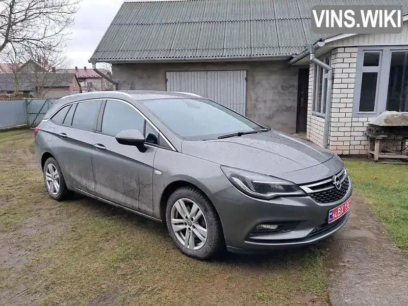 Універсал Opel Astra 2017 1.6 л. Ручна / Механіка обл. Львівська, Сокаль - Фото 1/7