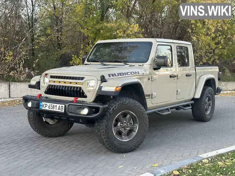 Пікап Jeep Gladiator 2020 3.6 л. Автомат обл. Запорізька, Запоріжжя - Фото 1/10