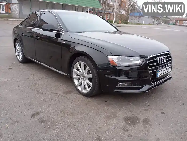 Седан Audi A4 2014 1.98 л. Автомат обл. Черкаська, Городище - Фото 1/12