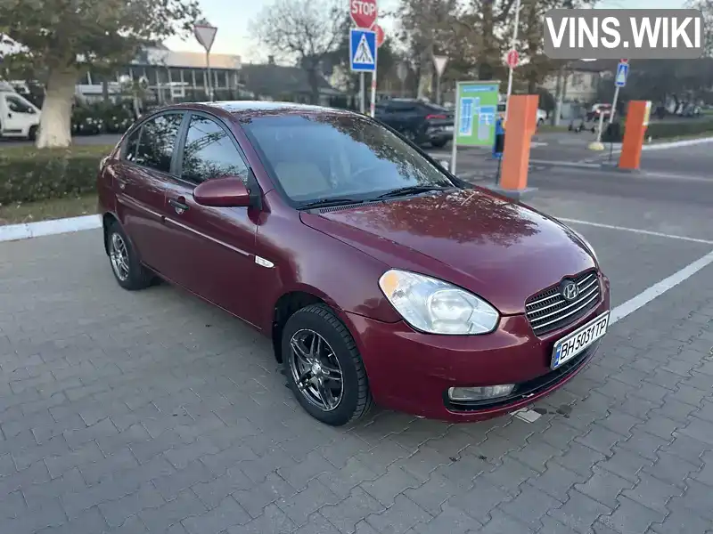 Седан Hyundai Accent 2006 1.4 л. Ручная / Механика обл. Одесская, Одесса - Фото 1/11