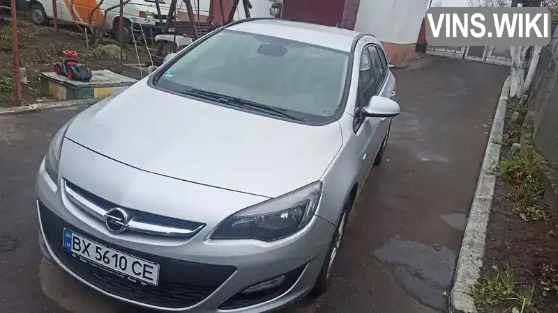 Універсал Opel Astra 2015 1.6 л. Ручна / Механіка обл. Хмельницька, Деражня - Фото 1/20