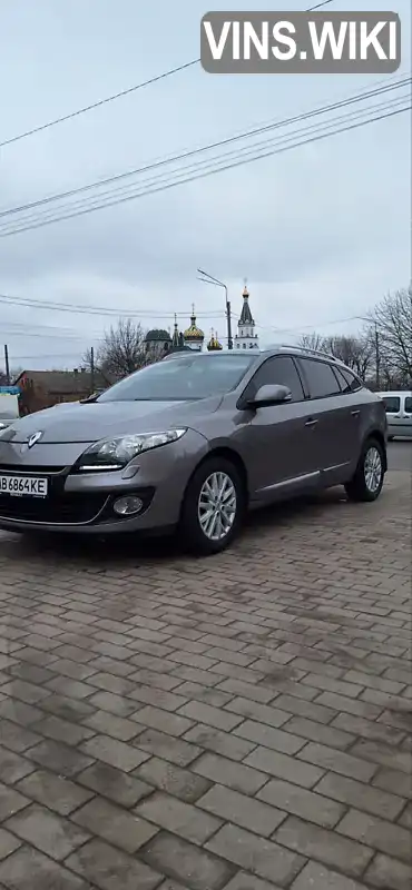 Универсал Renault Megane 2013 1.5 л. обл. Винницкая, Калиновка - Фото 1/21