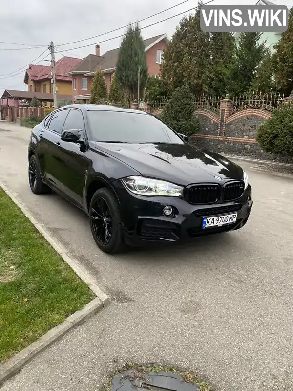 Внедорожник / Кроссовер BMW X6 2018 3 л. Автомат обл. Киевская, Киев - Фото 1/21