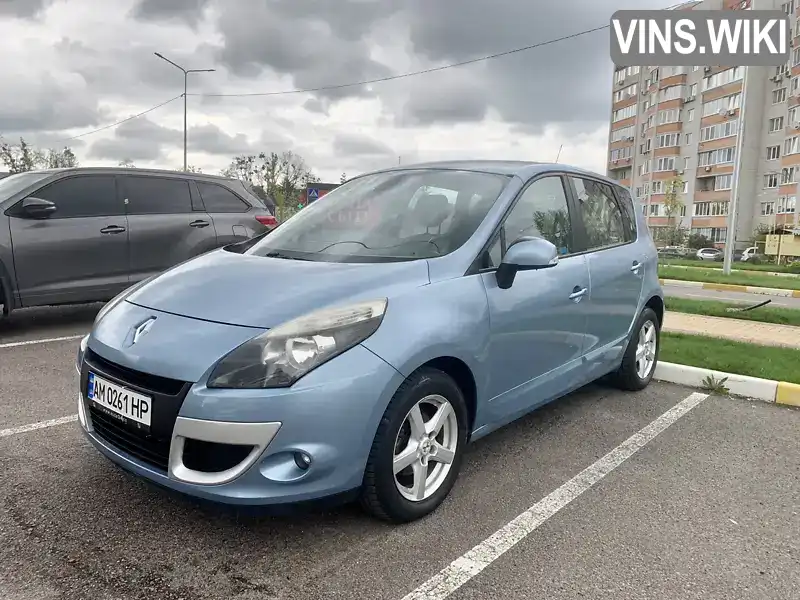 Мінівен Renault Scenic 2010 1.6 л. Ручна / Механіка обл. Київська, Буча - Фото 1/21