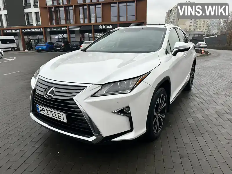 Позашляховик / Кросовер Lexus RX 2016 3.46 л. Автомат обл. Вінницька, Вінниця - Фото 1/16