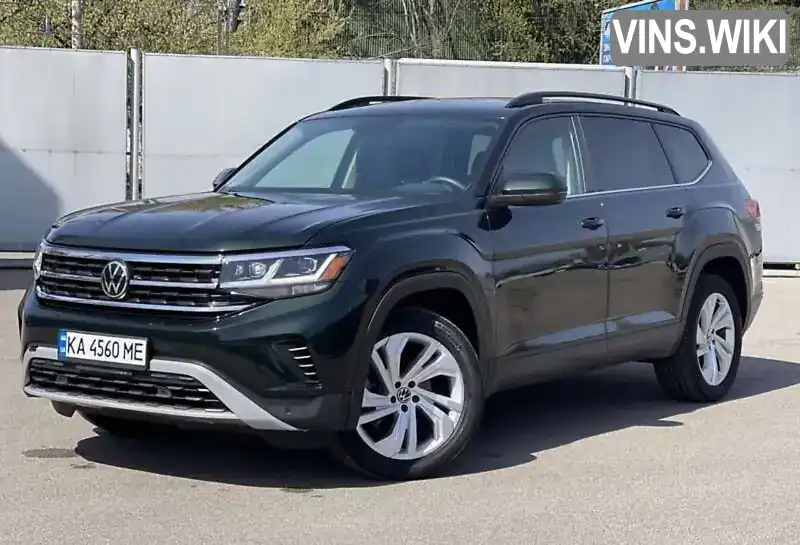 Позашляховик / Кросовер Volkswagen Atlas 2021 3.6 л. Автомат обл. Київська, Київ - Фото 1/19