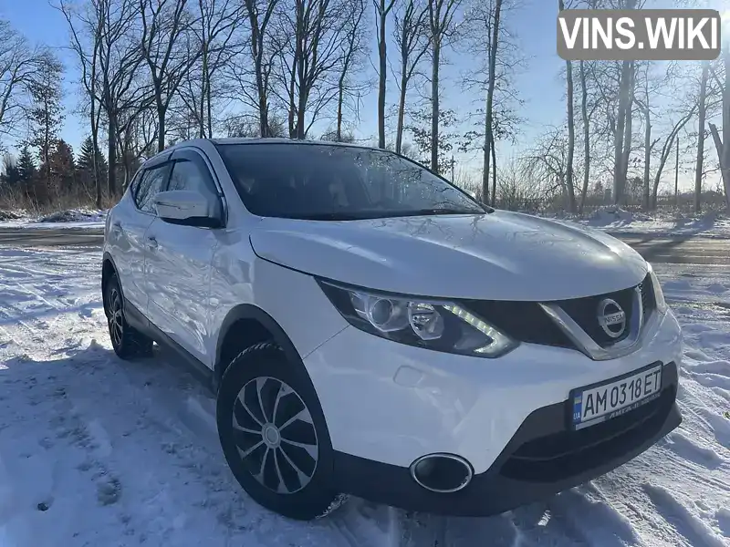 Позашляховик / Кросовер Nissan Qashqai 2014 1.6 л. Автомат обл. Житомирська, Бердичів - Фото 1/19