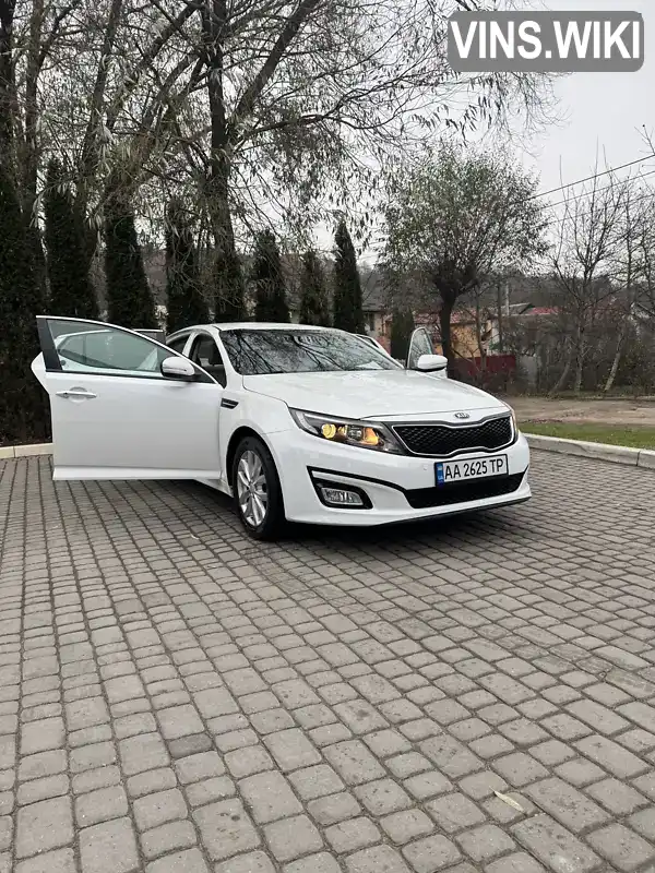 Седан Kia Optima 2014 2.4 л. Автомат обл. Львівська, Львів - Фото 1/21