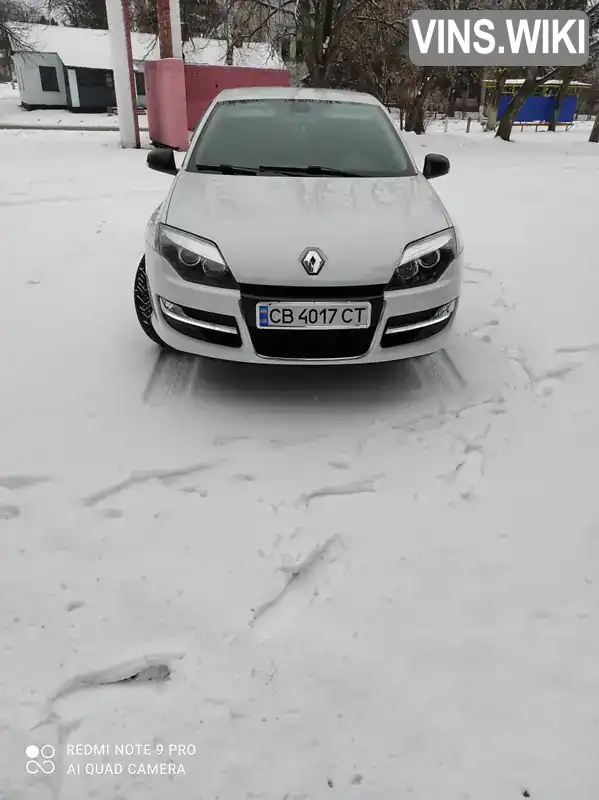 Ліфтбек Renault Laguna 2015 1.5 л. Ручна / Механіка обл. Чернігівська, Бахмач - Фото 1/9