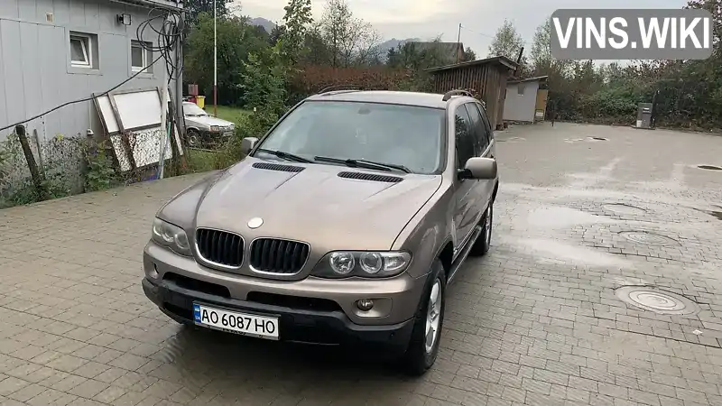 Позашляховик / Кросовер BMW X5 2006 3 л. Ручна / Механіка обл. Закарпатська, Ужгород - Фото 1/16