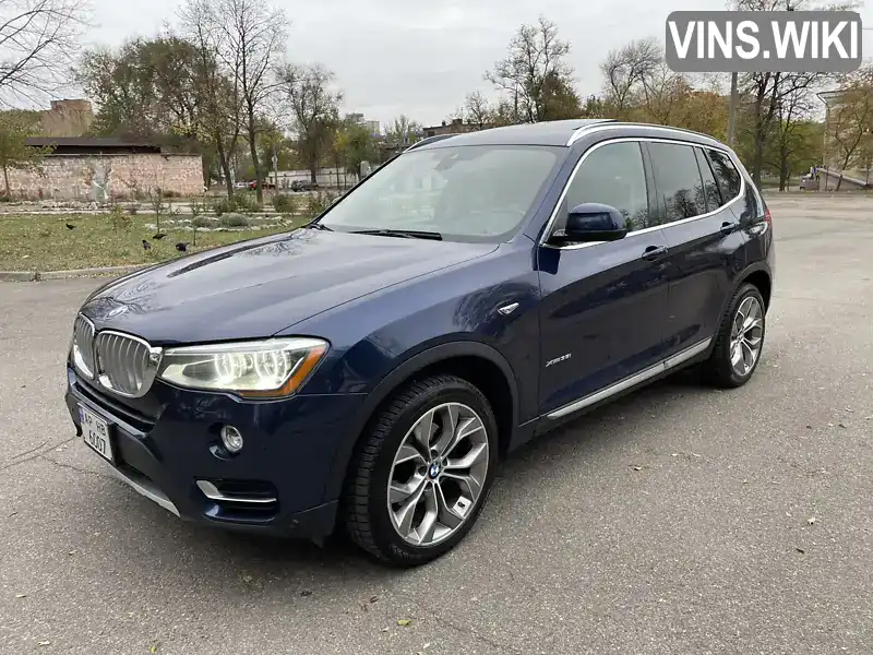 Позашляховик / Кросовер BMW X3 2015 3 л. Типтронік обл. Запорізька, Запоріжжя - Фото 1/21