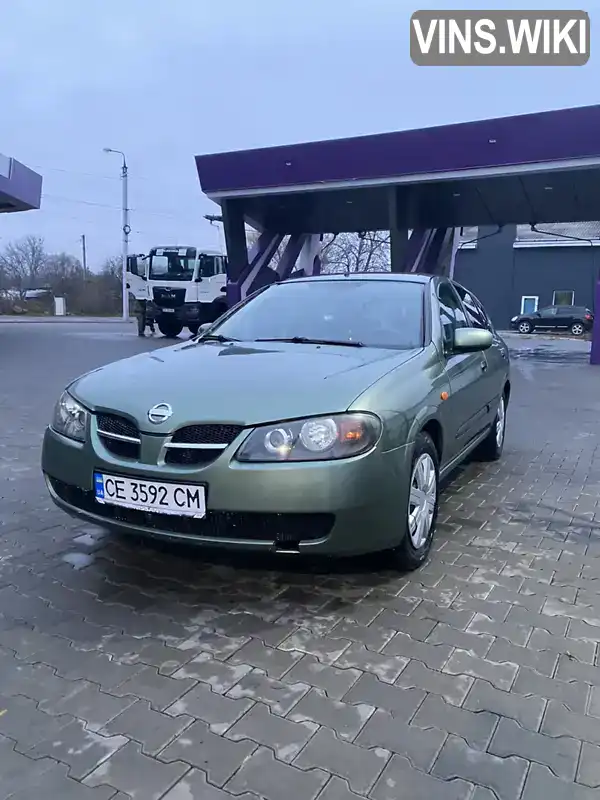 Хетчбек Nissan Almera 2004 1.5 л. Ручна / Механіка обл. Чернівецька, Чернівці - Фото 1/10