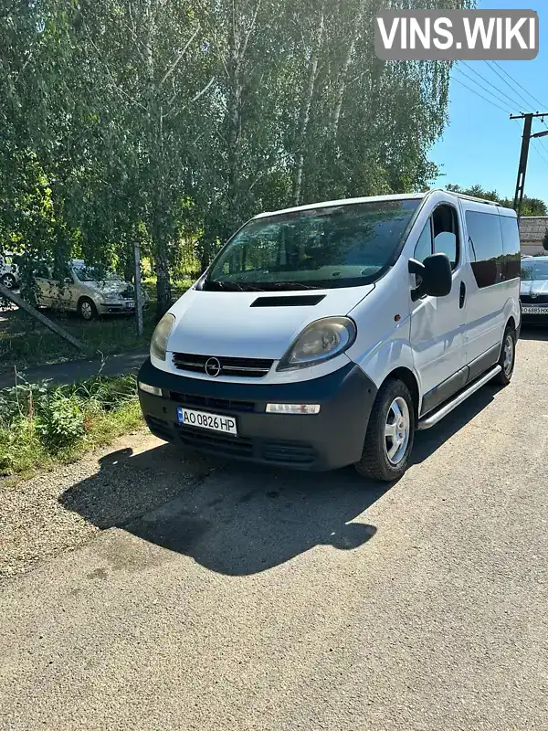 W0LF7ACA66V613756 Opel Vivaro 2005 Мінівен 1.9 л. Фото 3