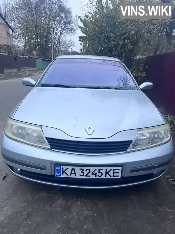 Ліфтбек Renault Laguna 2002 1.8 л. Ручна / Механіка обл. Київська, Буча - Фото 1/21