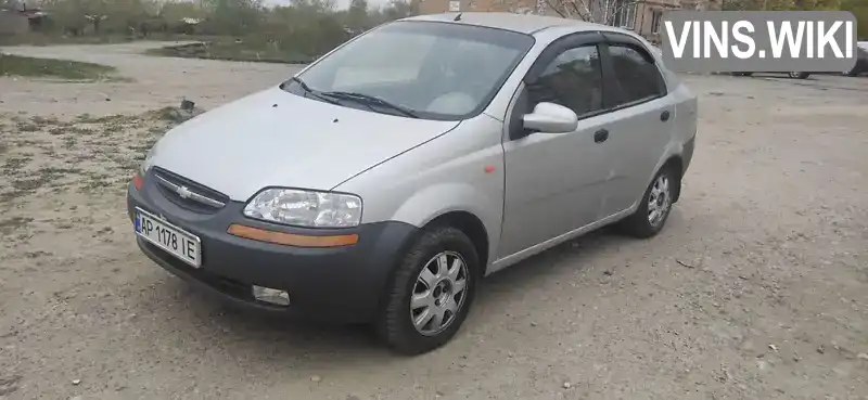 Седан Chevrolet Aveo 2005 1.5 л. Автомат обл. Запорожская, Запорожье - Фото 1/21