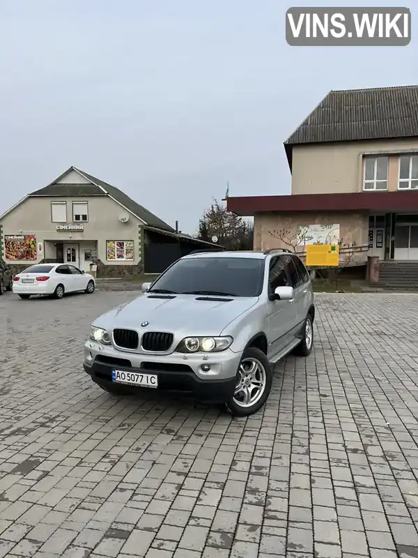 Внедорожник / Кроссовер BMW X5 2006 3 л. Автомат обл. Закарпатская, Ужгород - Фото 1/13