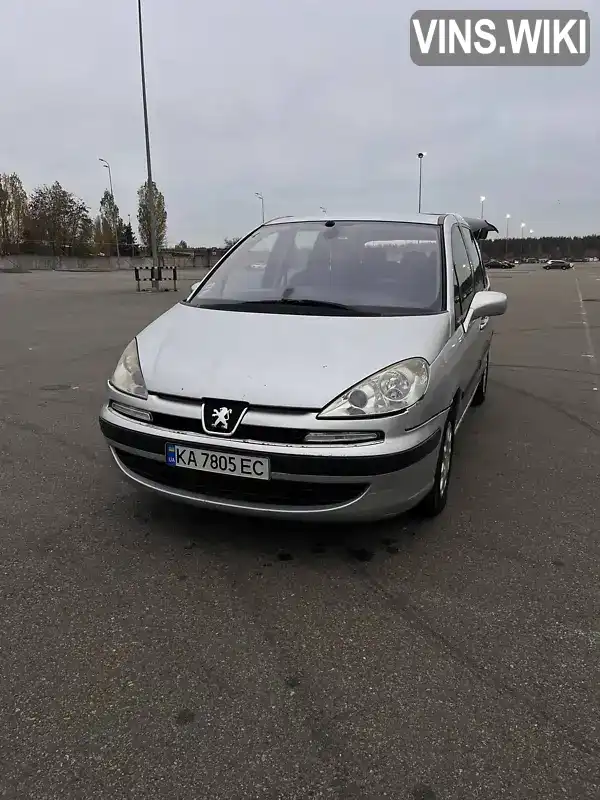 Мінівен Peugeot 807 2003 2.2 л. Ручна / Механіка обл. Київська, Київ - Фото 1/21