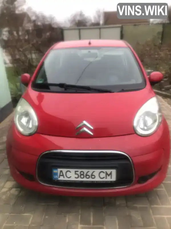 Хэтчбек Citroen C1 2010 null_content л. Ручная / Механика обл. Волынская, Луцк - Фото 1/7