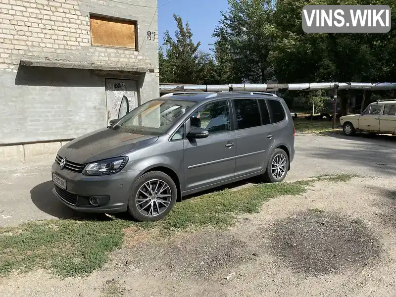 Мінівен Volkswagen Touran 2014 2 л. Автомат обл. Запорізька, Запоріжжя - Фото 1/3