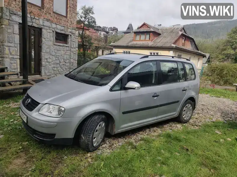 Мінівен Volkswagen Touran 2004 1.9 л. Ручна / Механіка обл. Івано-Франківська, Яремче - Фото 1/15