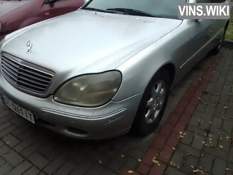 Седан Mercedes-Benz S-Class 2000 3.2 л. Автомат обл. Закарпатська, Ужгород - Фото 1/21