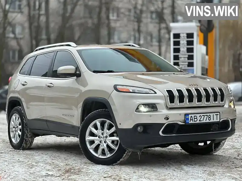 Позашляховик / Кросовер Jeep Cherokee 2015 3.2 л. Автомат обл. Тернопільська, Тернопіль - Фото 1/11