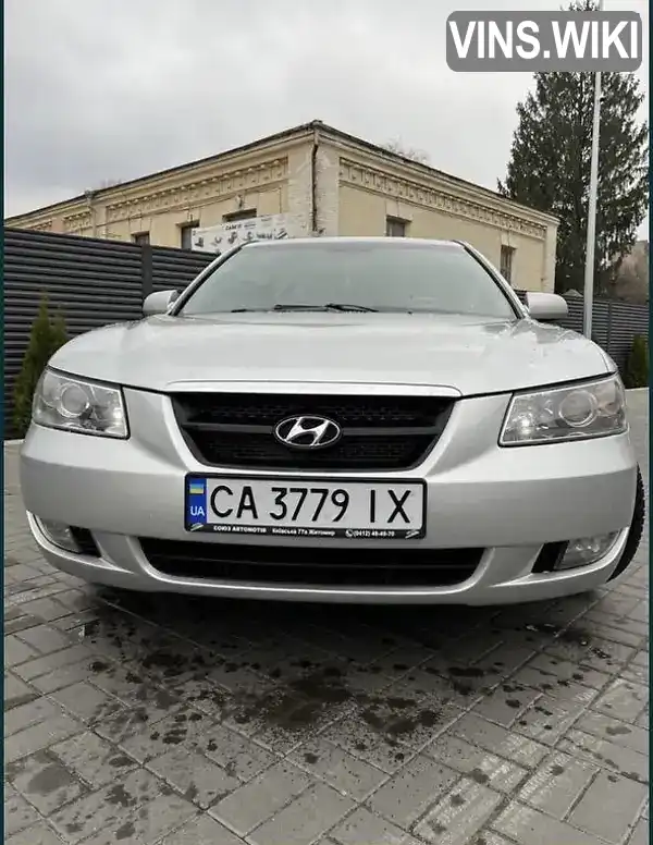 Седан Hyundai Sonata 2005 2.4 л. Ручна / Механіка обл. Черкаська, Умань - Фото 1/10