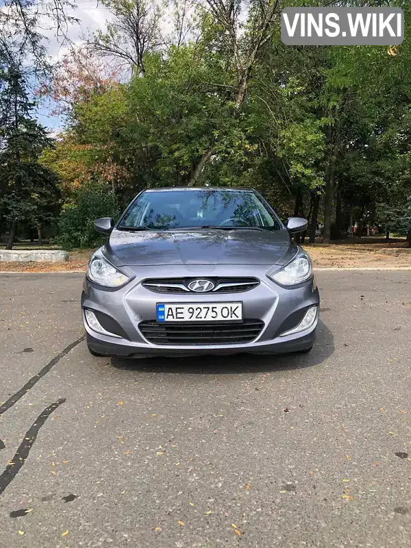 Седан Hyundai Accent 2014 1.6 л. Автомат обл. Донецкая, Краматорск - Фото 1/11